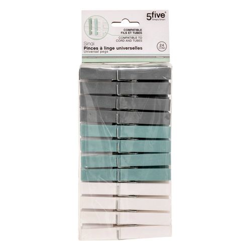 Lot De 24 Pinces à Linge "sinai"