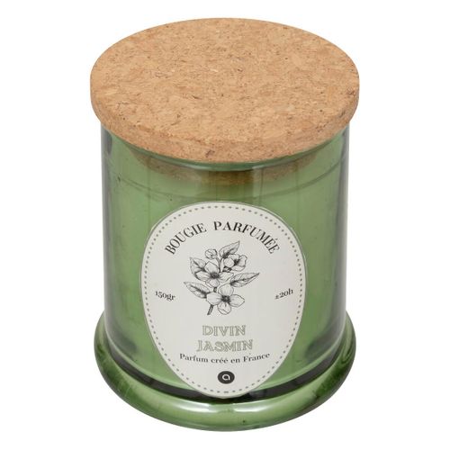 Bougie Parfumée "hapo" 150g Divin Jasmin