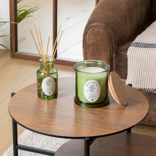 Bougie Parfumée "hapo" 500g Divin Jasmin