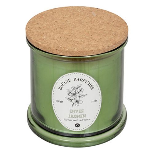 Bougie Parfumée "hapo" 500g Divin Jasmin