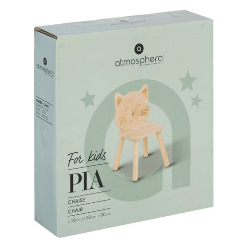 Chaise Enfant Chat Pia Hévéa
