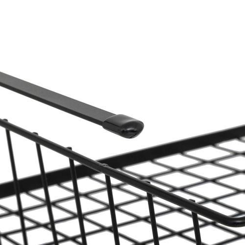 Panier De Rangement à Suspendre 51,5cm Noir