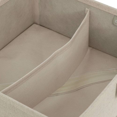 Rangement Tiroir "groomy" 2 Compartiments Beige 24x10,2cm