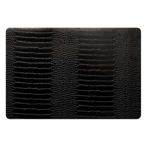 Set De Table Imprimé "croco" 33x49cm Noir