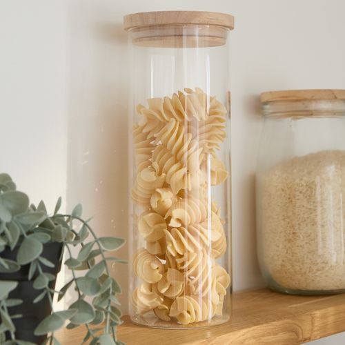 Bocal hermétique 1,6 L  Transparent / Naturel
