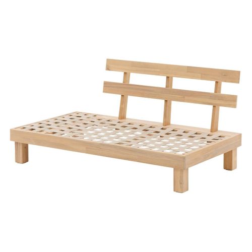 Salon De Jardin "xenia" 6 Places En Polyester Et Acacia