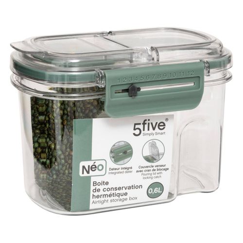 Boîte De Conservation "neo" 0,6l Hermétique Avec Bec Verseur