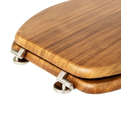 Abattant Wc "blackacia" En Acacia