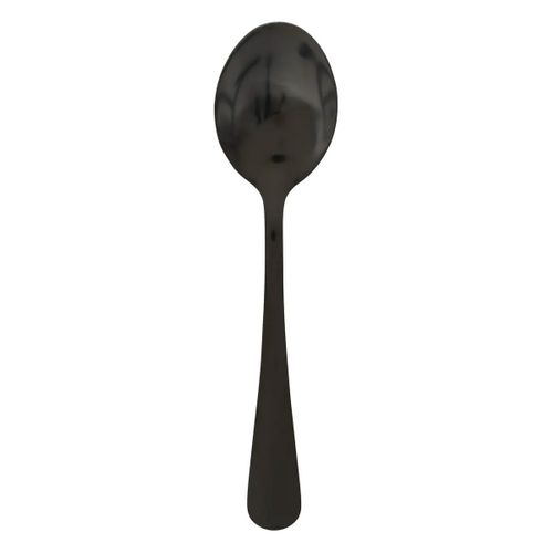 Lot De 4 Cuillères à Café En Inox "shadow" 13cm Noir