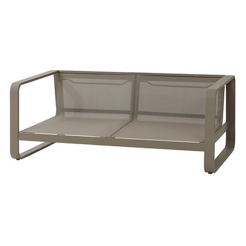 Canapé De Jardin En Aluminium 2 Places Domilly - Café