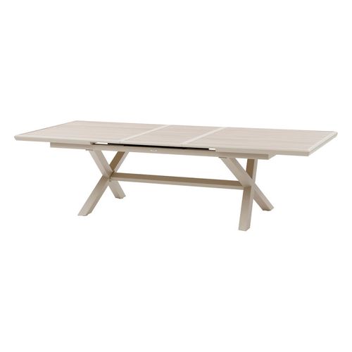 Table Extérieure Extensible 10p. Axiome Effet Bois Et Argile