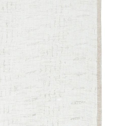 Rideau Voilage Floqué "fred" 140x240cm Beige