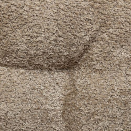 Galette De Chaise Soana Bouclette Beige Lin 38x38cm