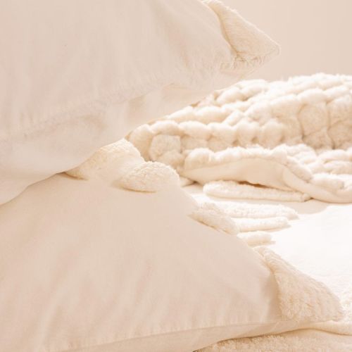 Parure De Lit Inuit Dreams Coton Blanc Ivoire 240x220cm