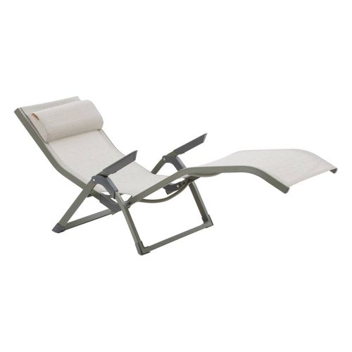 Transat "decima" Vert et Vert Laurier Aluminium Et Texaline