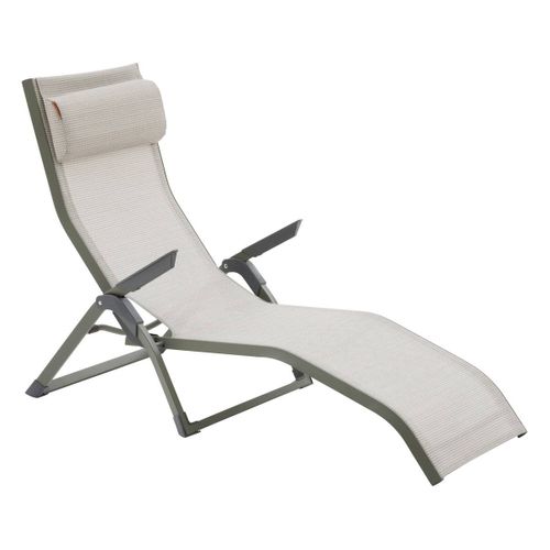 Transat "decima" Vert et Vert Laurier Aluminium Et Texaline