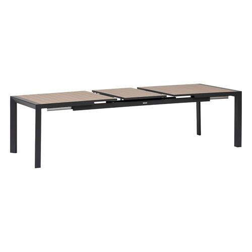 Table Extensible 10p Evasion Effet Bois Honney / Graphite
