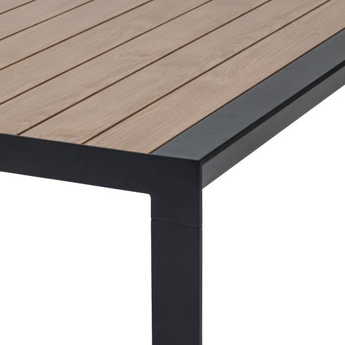 Table De Jardin Extensible 14p. Evasion Honey Et Graphite