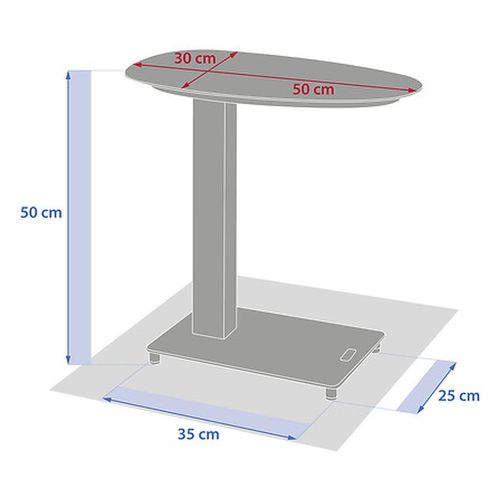 Table De Jardin D'appoint En Aluminium Venuzia - Avoine