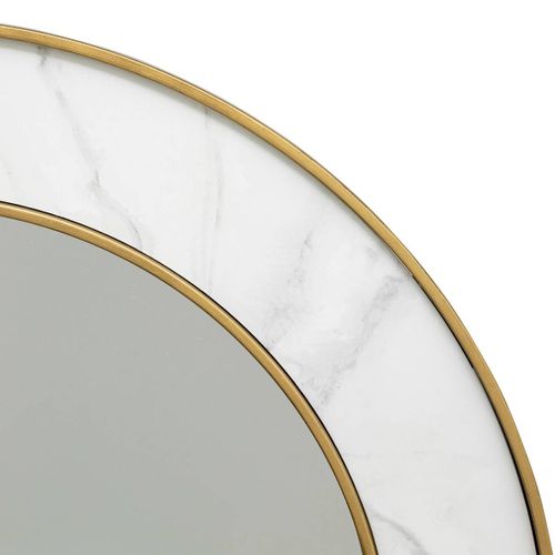 Miroir "alisha" Blanc D74cm