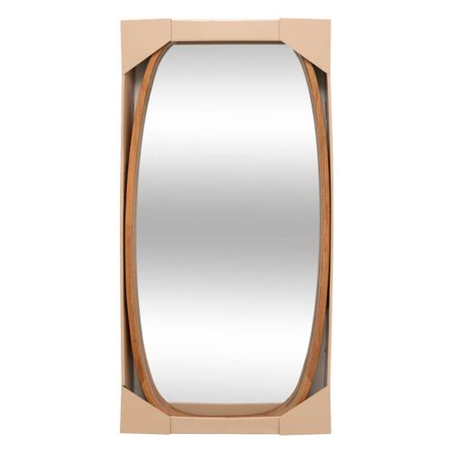 Miroir Ovale Jasna Bois 80x40cm