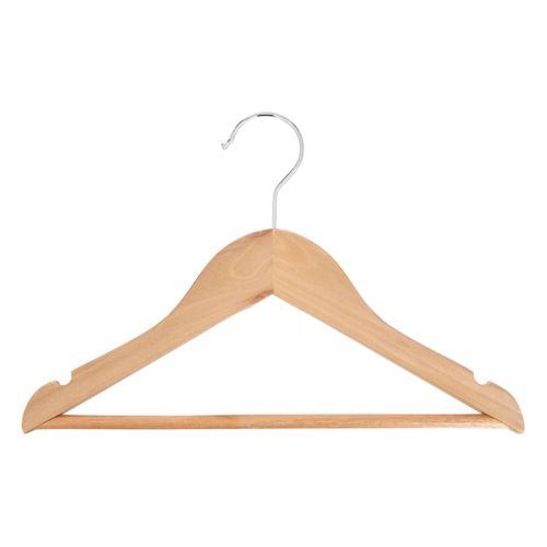 Lot De 4 Cintres Enfant Bois H19cm