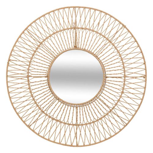 Miroir Corde Millie Beige H75cm