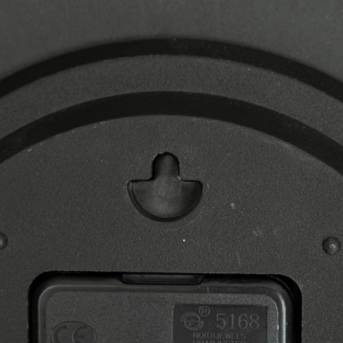 Horloge Relief Doris Noir D30cm