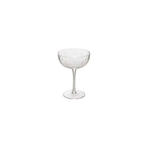 Lot De 6 Coupes à Champagne Design "victoria" 28cl Transparent