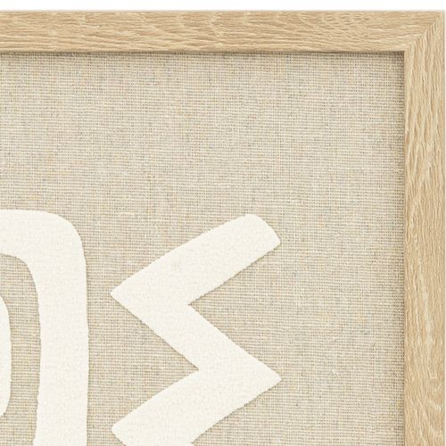 Tableau 3D 30x40 cm PETRA Beige