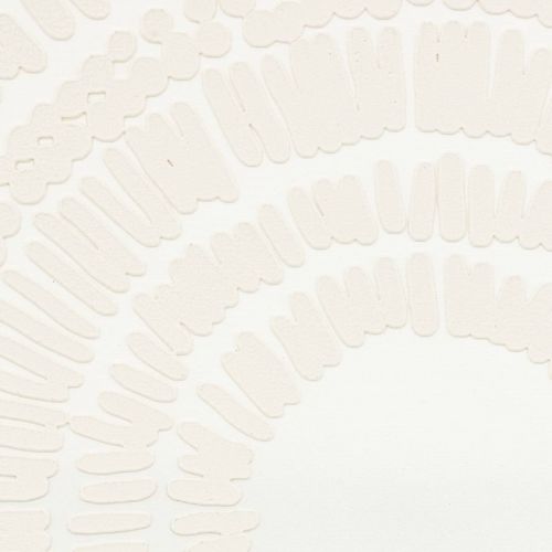 Déco mur 3D 60x80 cm KAYA Blanc