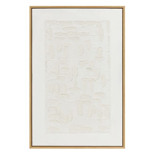 Décoration mur 3D 60x90 cm TALIMA Blanc