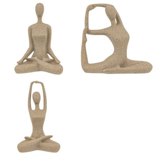 Statue femme H. 22 cm ABY 3 designs au choix