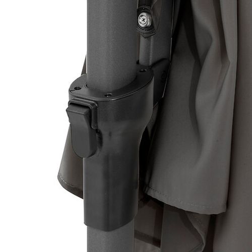 Parasol Déporté Rond Naulia - Diam. 330 Cm - Ardoise