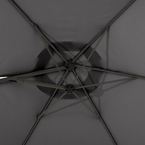 Parasol Déporté Rond Naulia - Diam. 330 Cm - Ardoise