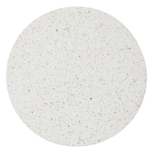 Table De Jardin D'appoint Ronde En Bois Et Béton Lemindo - Marron