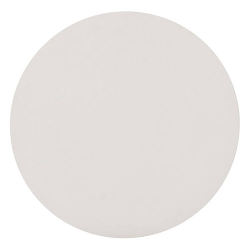 Table D'appoint De Jardin Ronde "olimio" Avoine 48 X 68cm En Aluminium