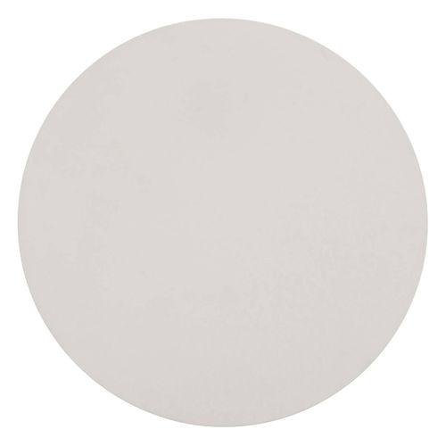 Table Basse De Jardin Ronde "olimio" Avoine 68 X 50cm En Aluminium