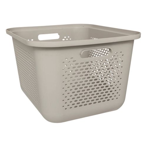 Panier "aera" 19,6l Avec Couvercle En Lin