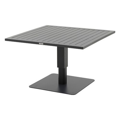 Table De Jardin Relevable Carrée En Aluminium Salimia - Graphite