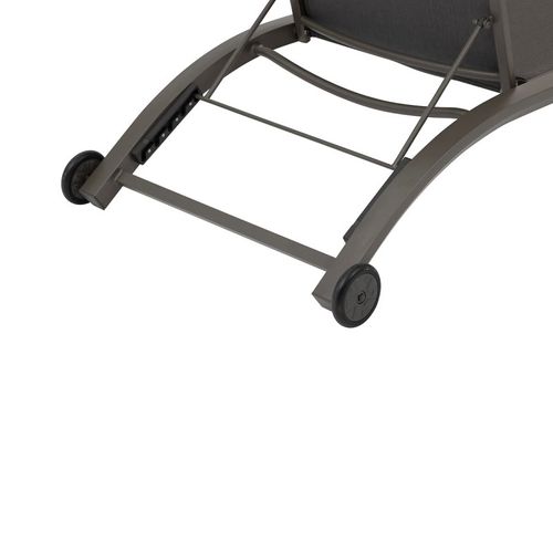 Transat Avec Roues Jimani Anthracite / Graphite