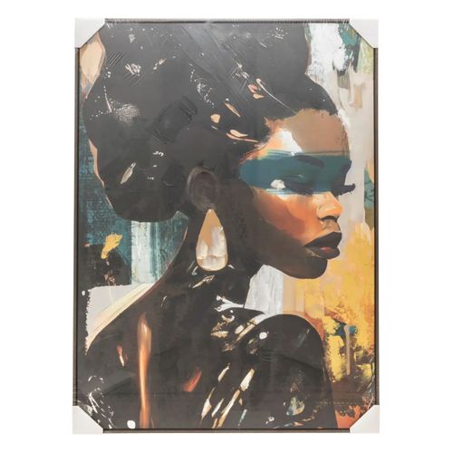 Toile peinte 100x140 cm ISIA Multicolor