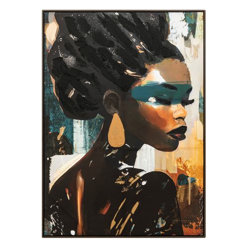 Toile peinte 100x140 cm ISIA Multicolor