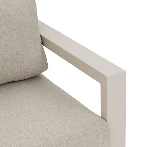 Salon De Jardin D'angle En Aluminium 5 Places Evasion - Argile Et Lin