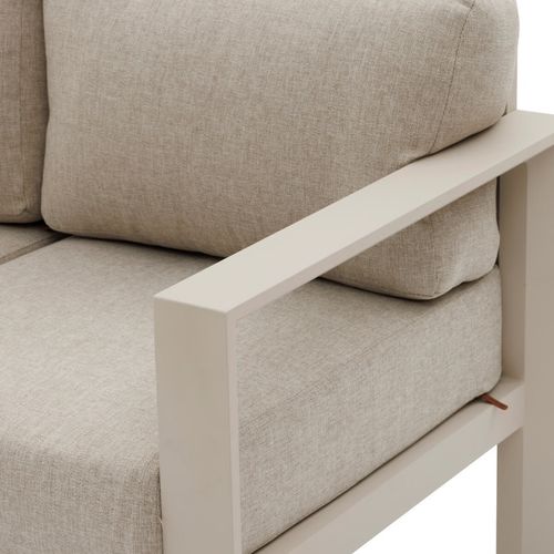 Salon Extérieur 5 Places Evasion Argile / Lin