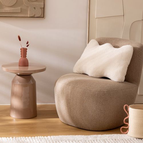 Coussin 35x48 cm WAVY BLISS Blanc