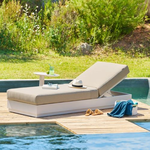 Lit De Piscine En Aluminium Et Acier Allure - Avoine