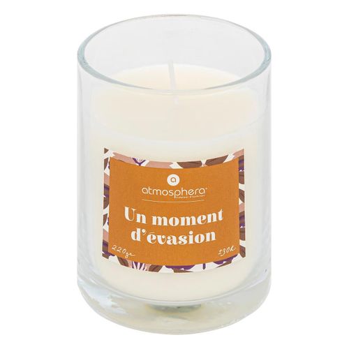 Bougie Parfumée Avec Bijou "mily" 220g Vanille