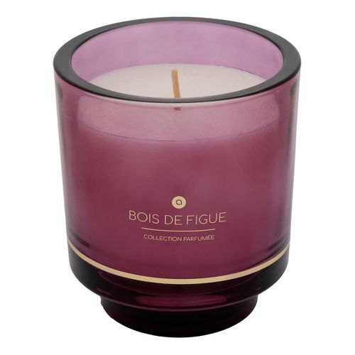 Bougie Parfumée En Verre "ilae" 225g Bois De Figue