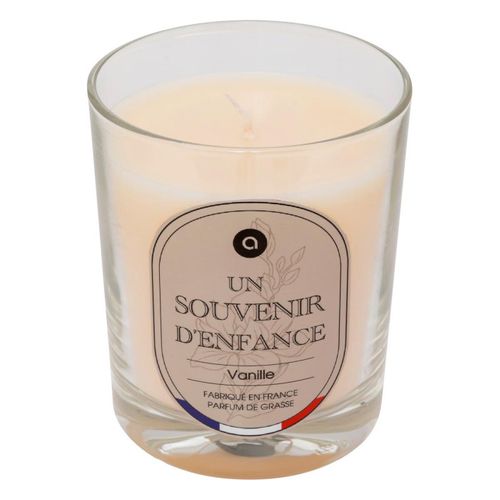 Bougie Parfumée En Verre "nibi" 180g Vanille